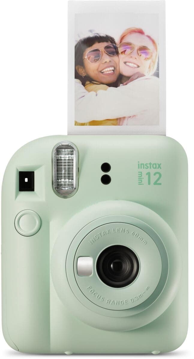 instax Fujifilm Mini 12 Instant Camera - Mint Green