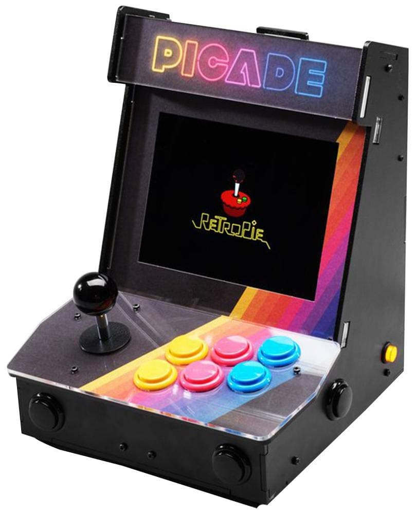 Picade, Rasp Pi 10" Powered Mini Arcade, Accessory Type Arcade Cabinet, For Use With Raspberry Pi, Product Range Pimoroni Picade, Development Boards & Evaluation Kits