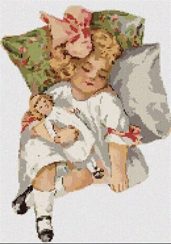 Sleeping Beauty (Large) Needlepoint Canvas
