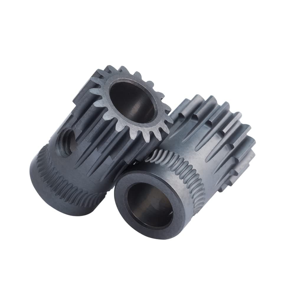 GBA-SZCRNC Nitrogen-Based Chain Nano Coating Dual Drive Gear Extruder Kit Upgrade for Prusa 3D Printer MK2/MK2.5/MK3 Extruder for Dual Drive Dual Gear Extruder.（Type 2）