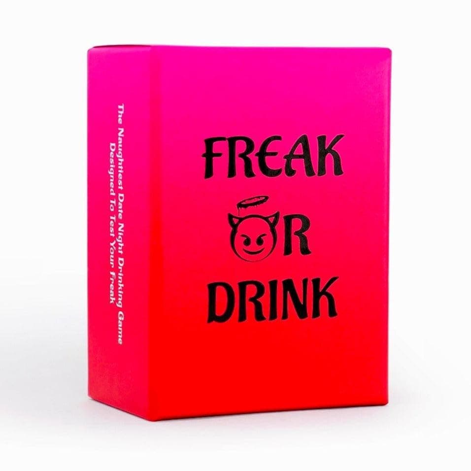 Freak Or Drink - The weirdest couple drinking game perfect for dates, birthdays and birthdays – Let's Get Drunk, Wild & Freaky! | Valentine's Day Gifts