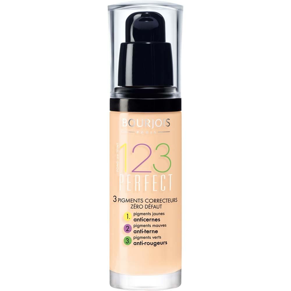123 Perfect Medium Coverage Liquid Foundation 51 Light Vanilla, 3ml