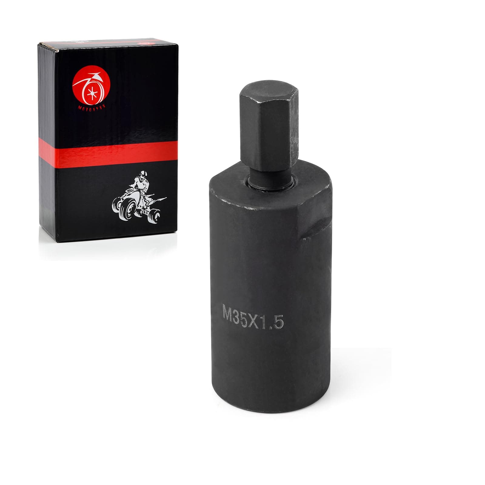 35mm Flywheel Puller Remover bolt Tool M35x1.5 for Yamaha Big Bear Bruin Wolverine 350 400 660 Raptor Warrior 350 700 Grizzly 350 400 450 550 660 700 Kodiak 400 450 Moto 4 250 350