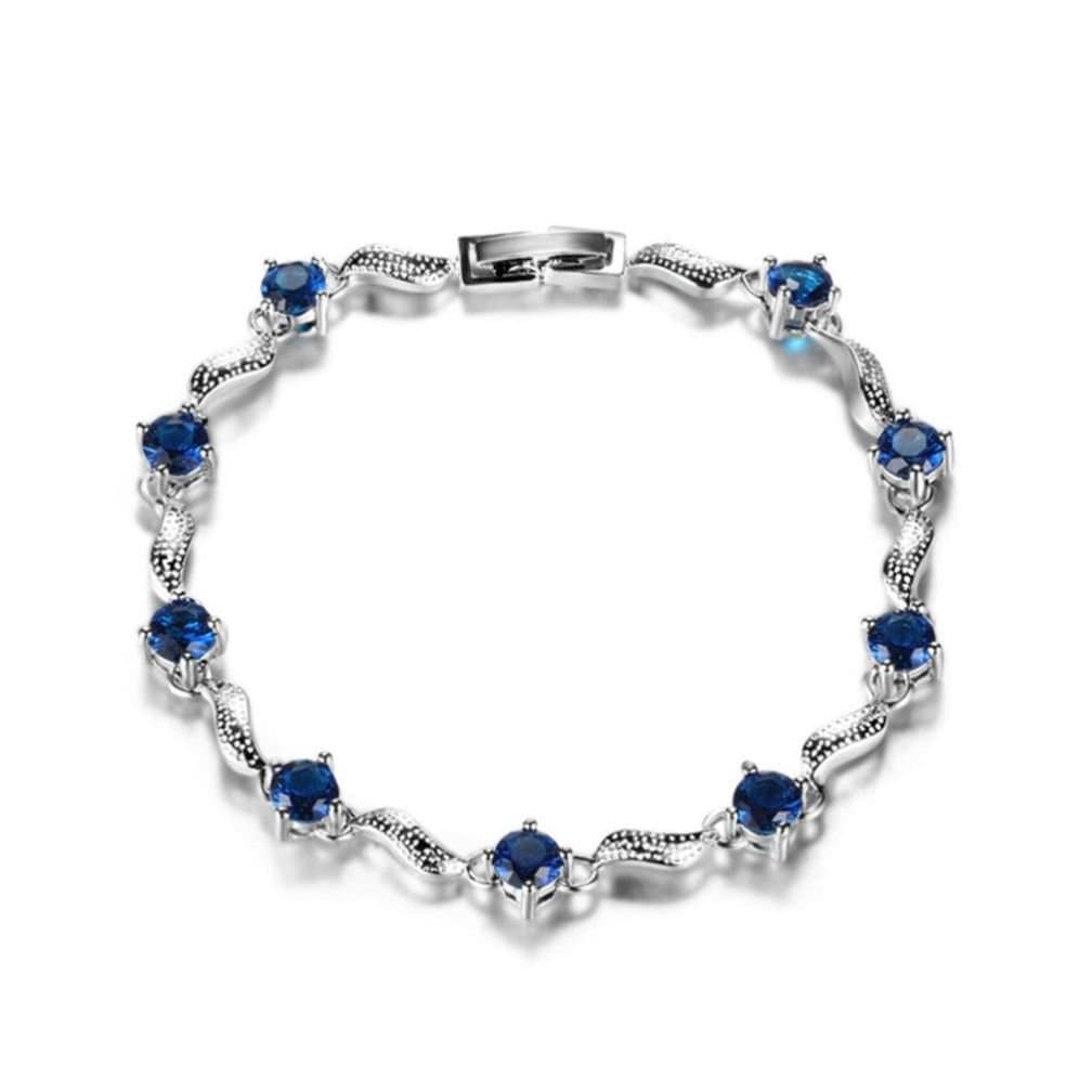 Jewelryking Fashion Jewelry Modern Minimalist Design Style Is Romantic Colored Gemstone Bracelet