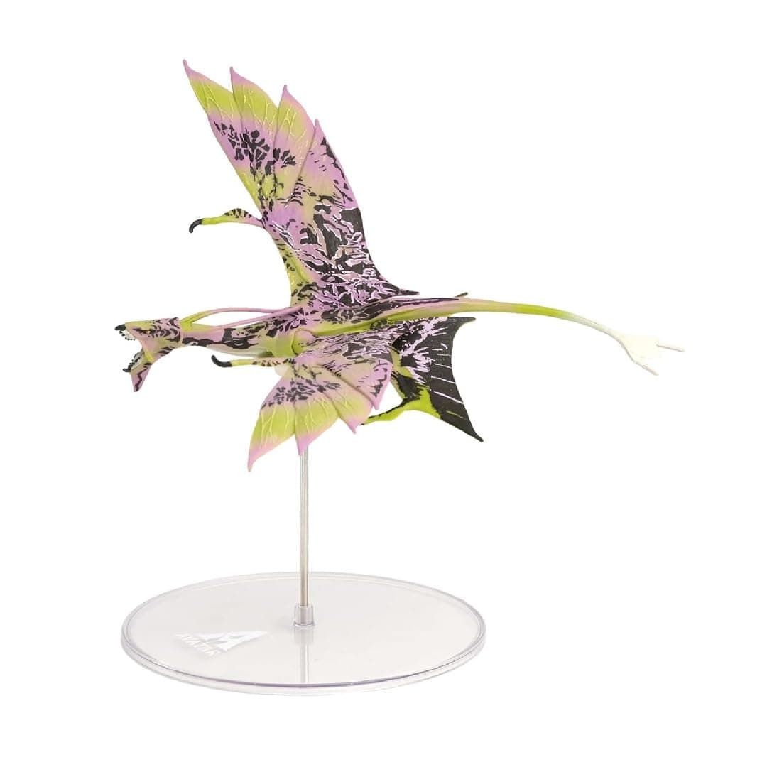 McFarlane Toys - Disney Avatar â€“ World Of Pandora Mountain Banshee Avatar Movie Action Figure â€“ Disney Toys â€“ Pink And Yellow â€“ Collectible Figure â€“ Ages 8+