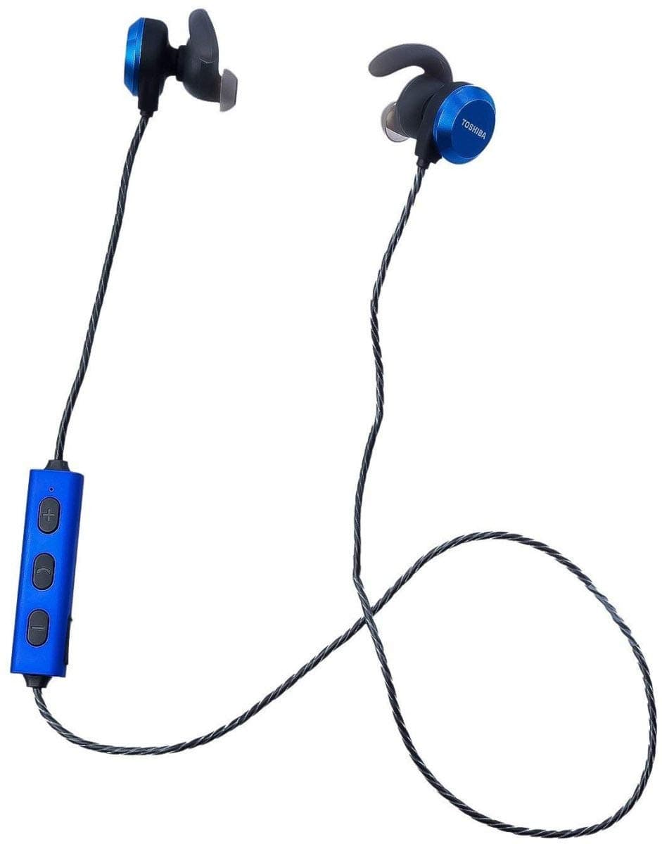 Toshiba Wireless Sports Earphone, Blue - RZE-BT300E (L)