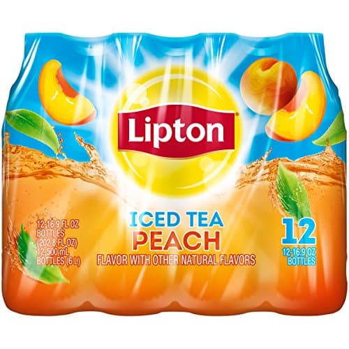 Lipton Peach Iced Tea - 16.9 oz bottles - 12pk