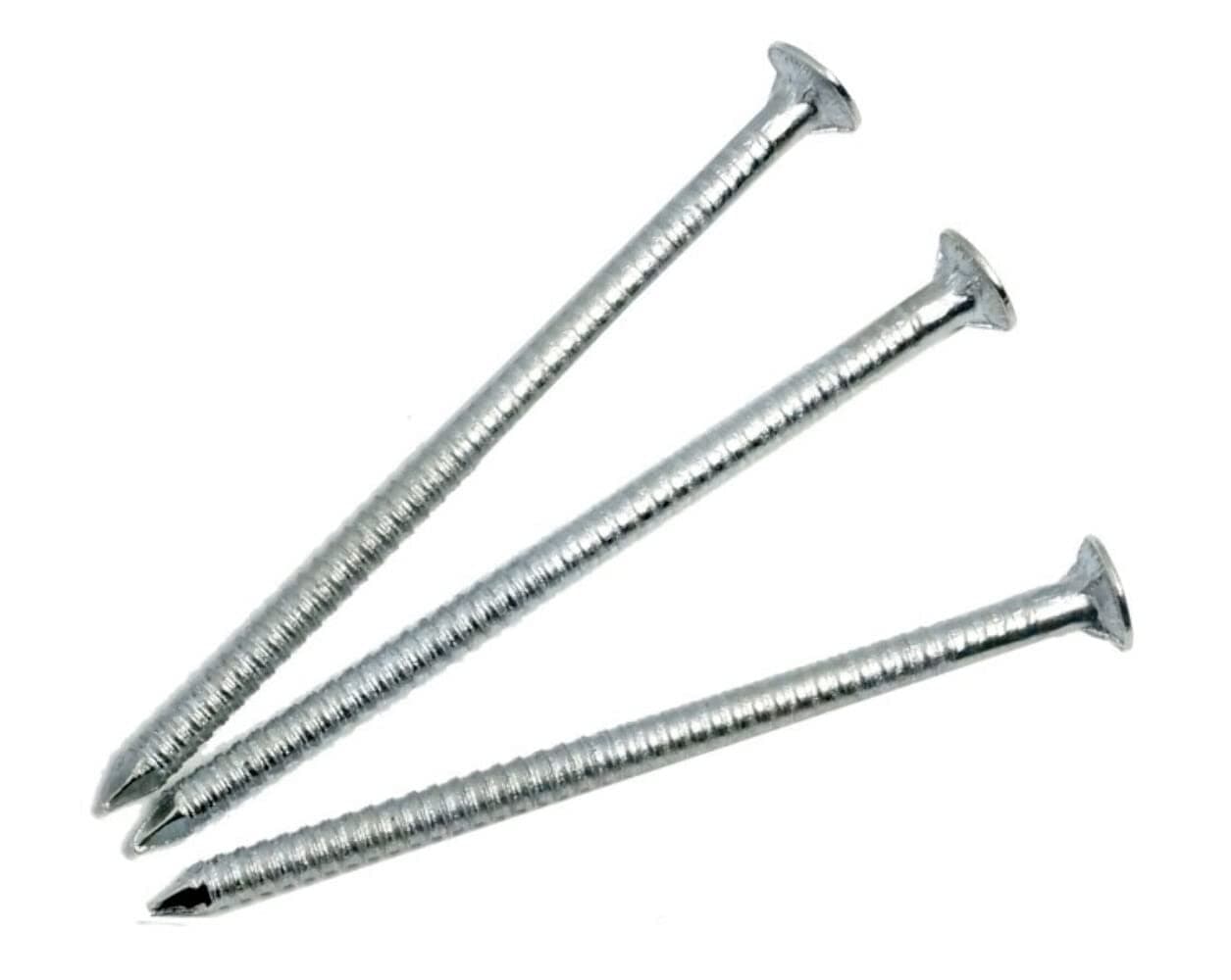 SS8® 50 x 100mm Nails Annular Ring Shank Nail Steel Galvanised for Wood Fence Panel Pallets