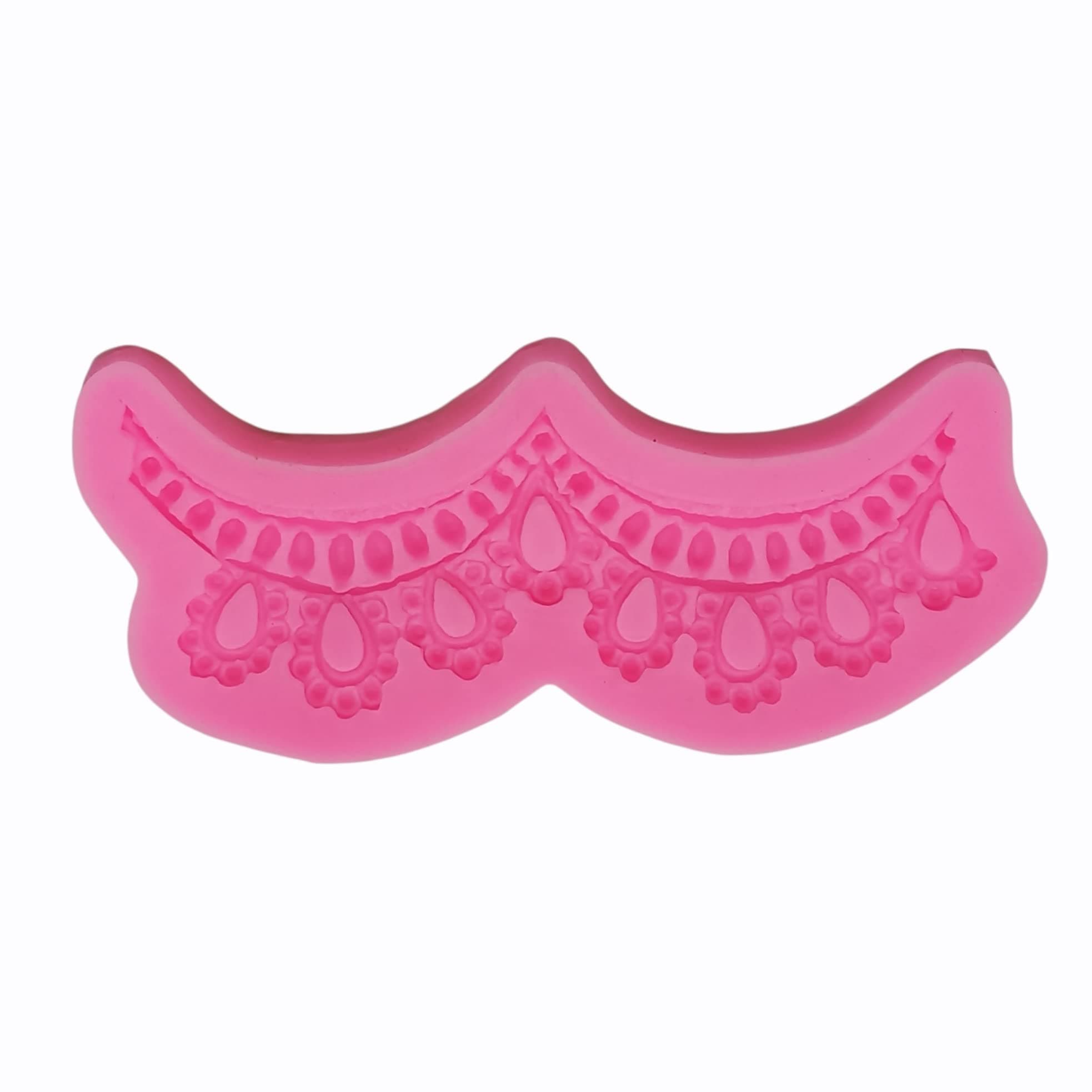 Folca Silicone Fondant Cake Decorating Mould Chocolate Mold DIY Sugarcraft Tools Xmas Embellishments(GP-7 New)