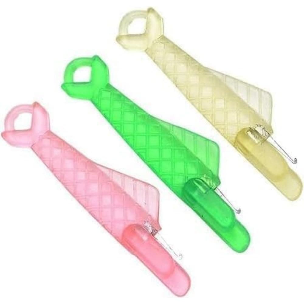 Fish Mouth Sewing Machine Needle Threader, Automatic Sewing Needle Threader, Fish Type Needle Threader, Quick Sewing Machine Loop Easy Selfthread Needle Threaders Sewing Tools