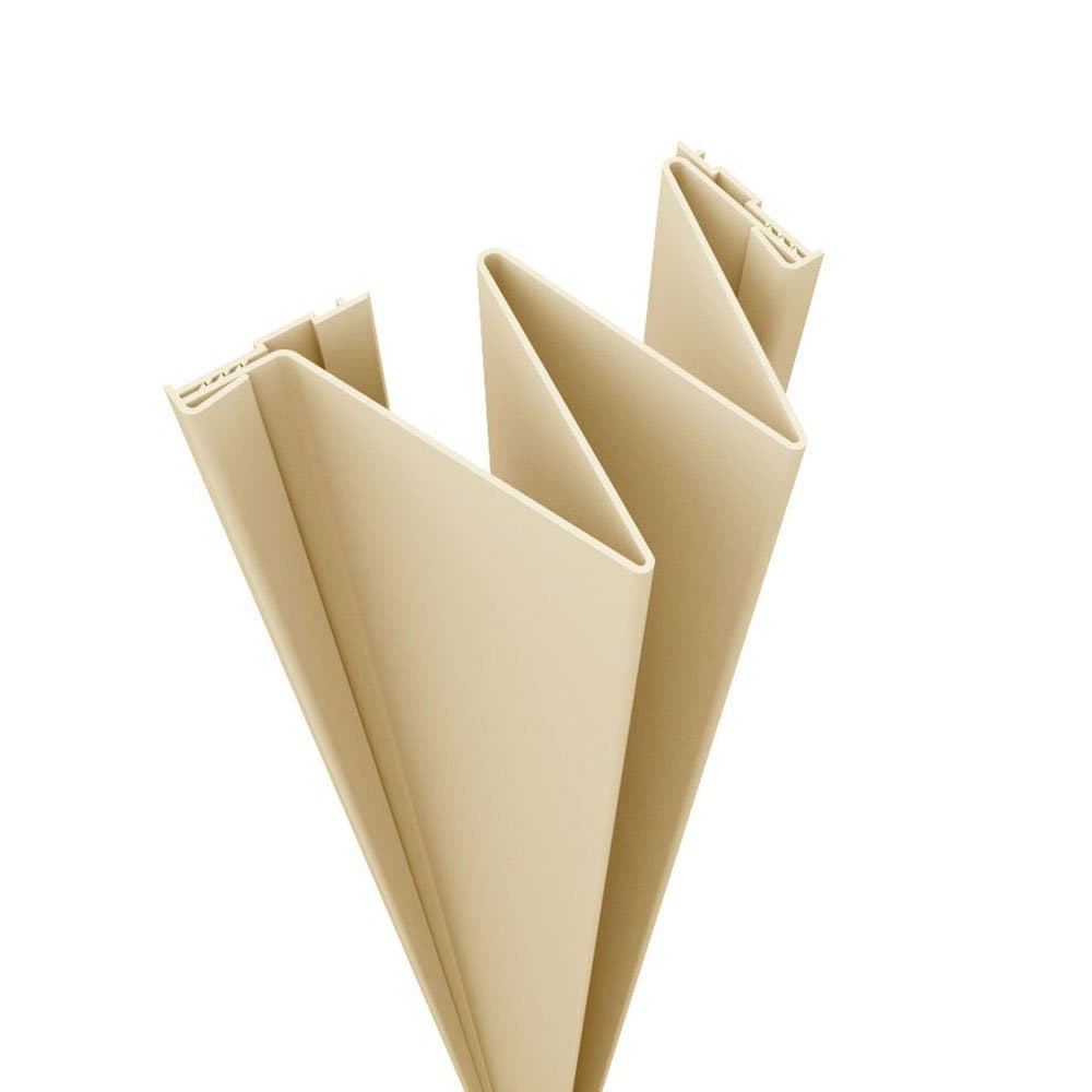 Fingersafe Commercial Door Hinges Top-Notch Protector Finger Guards for Kids, Inside Door Pinch Guard for Baby Finger Safety | Push Side Safety Shield Kit, 80" Almond