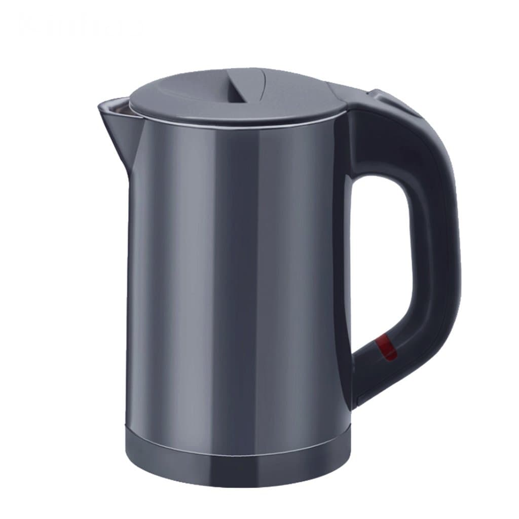 Electric kettle Portable stainless steel 0.6L capacity travel dedicated Water Kettle black (Color : Blue)