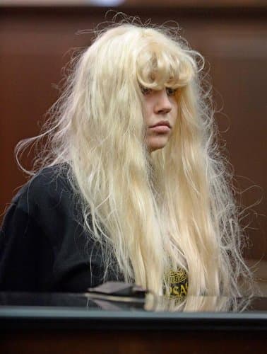 Amanda Bynes Style Costume Wig Long Blonde Wig - Bangs Bines Blond Straight