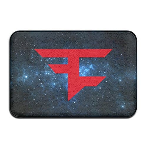 Fashion Crew Socks Faze Clan Logo Non-Slip House Garden Gate Carpet Door Mat Floor Pads