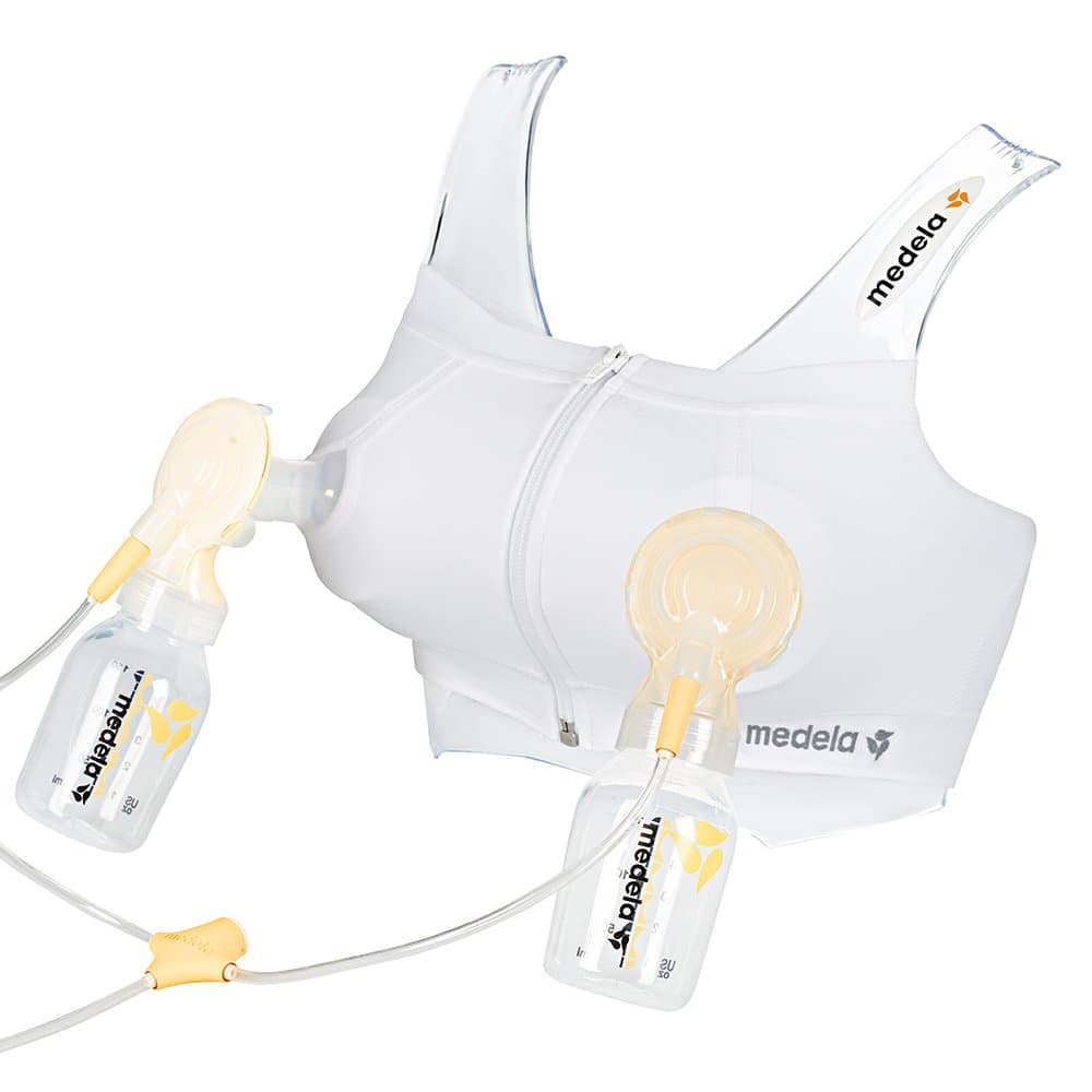Medela Women's Easy Expression Hands-Free Pumping Bustier Non-Wired (Pack of 1)