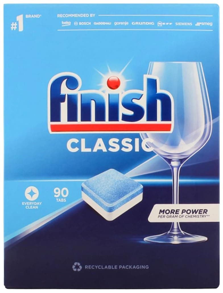 Classic Dishwasher Tablets - Original, Pack of 1 (Total 110 Tablets)