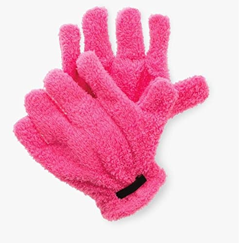 Magic Micro Fiber Hair Drying Gloves ( 2-pack )