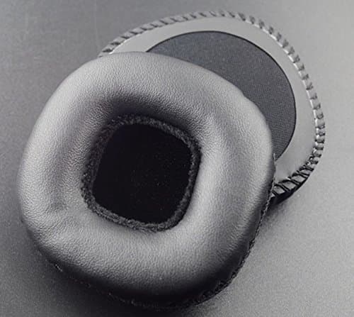70mm 7cm Replacement Leather Square Ear Pads Earmuff earpads Cup Cushions Headset Repair Parts fit Pillow Cover for Marshall Mid Bluetooth Headphones
