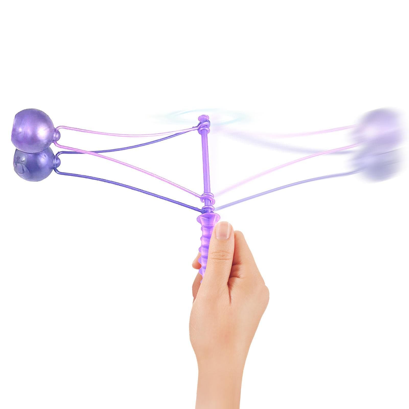 Clackers Balls,Clackers Knockers Balls | Ball Bouncy Balls Toy Elastic Sensory Toy With String For Teens Entertainment Fidget Toys