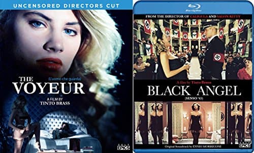 Tinto Brass Blu-ray Bundle - Black Angel (Senso '45) & The Voyeur 2-Movie Italian Erotic Classics Collection