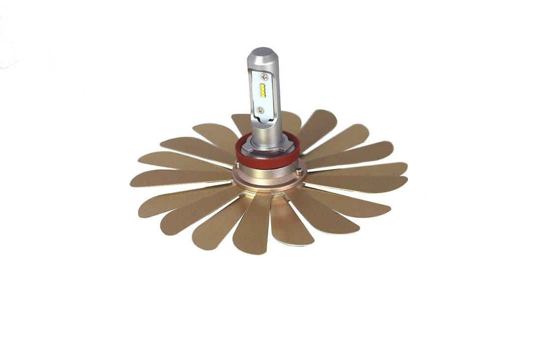 Super H4 Led Bulb H7 H11 HB3 9005 70W 12000Lm Headlights Car Light New Fanless Design 22V Led Auto Automobiles DRL Fog Headlamp ZES 2nd Chip 6000K -H8