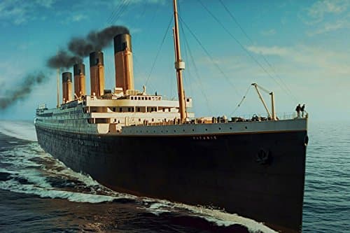 Titanic - Nature Poster Canvas Art Print (36x24inch)