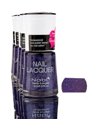 Nabi Nail Polish Glitter Collection Set B 15mL 6 Colors