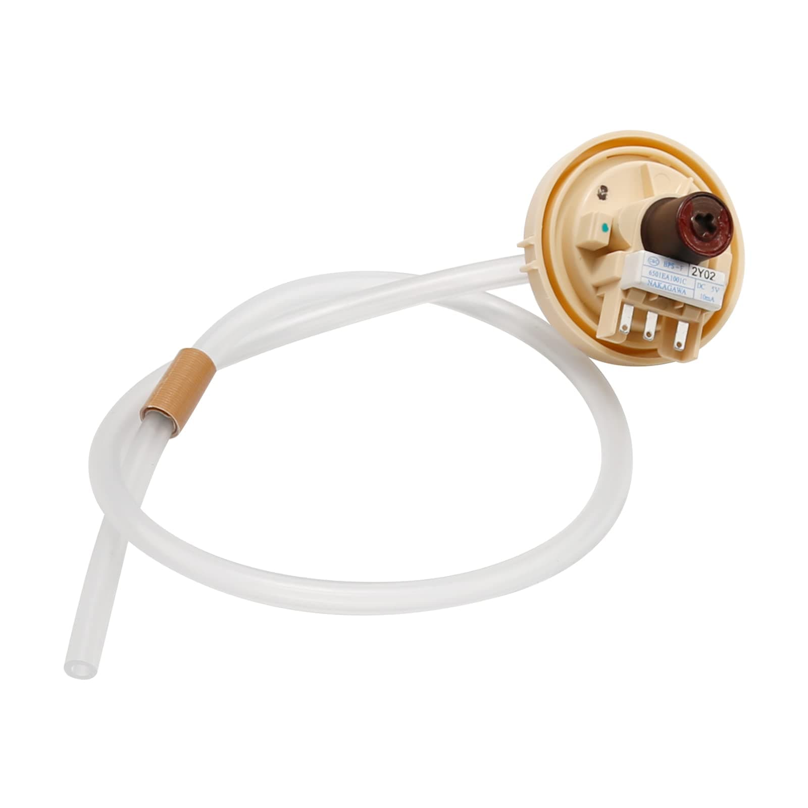 Washer Water Level Pressure Sensor Switch Assembly 6501EA1001C 6501EA1001R Replacement for LG Washing Machine WT5001CW WT7200CW WT1101CW WT4970CW Replace AP5204365, EBF62754506, 2651052