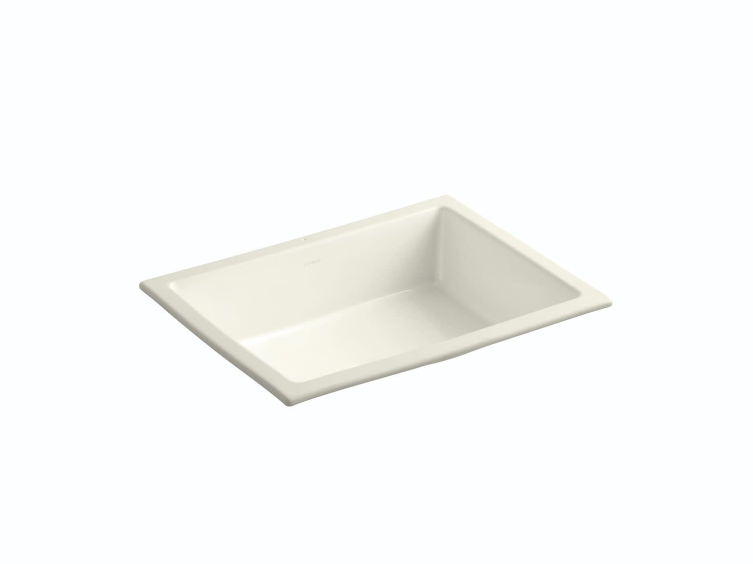 KOHLERK-2882-96 Verticyl Rectangle Undercounter Bathroom Sink, Biscuit