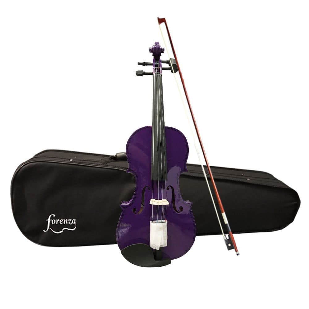 Forenza Uno Series Full Size Purple Violin Outfit