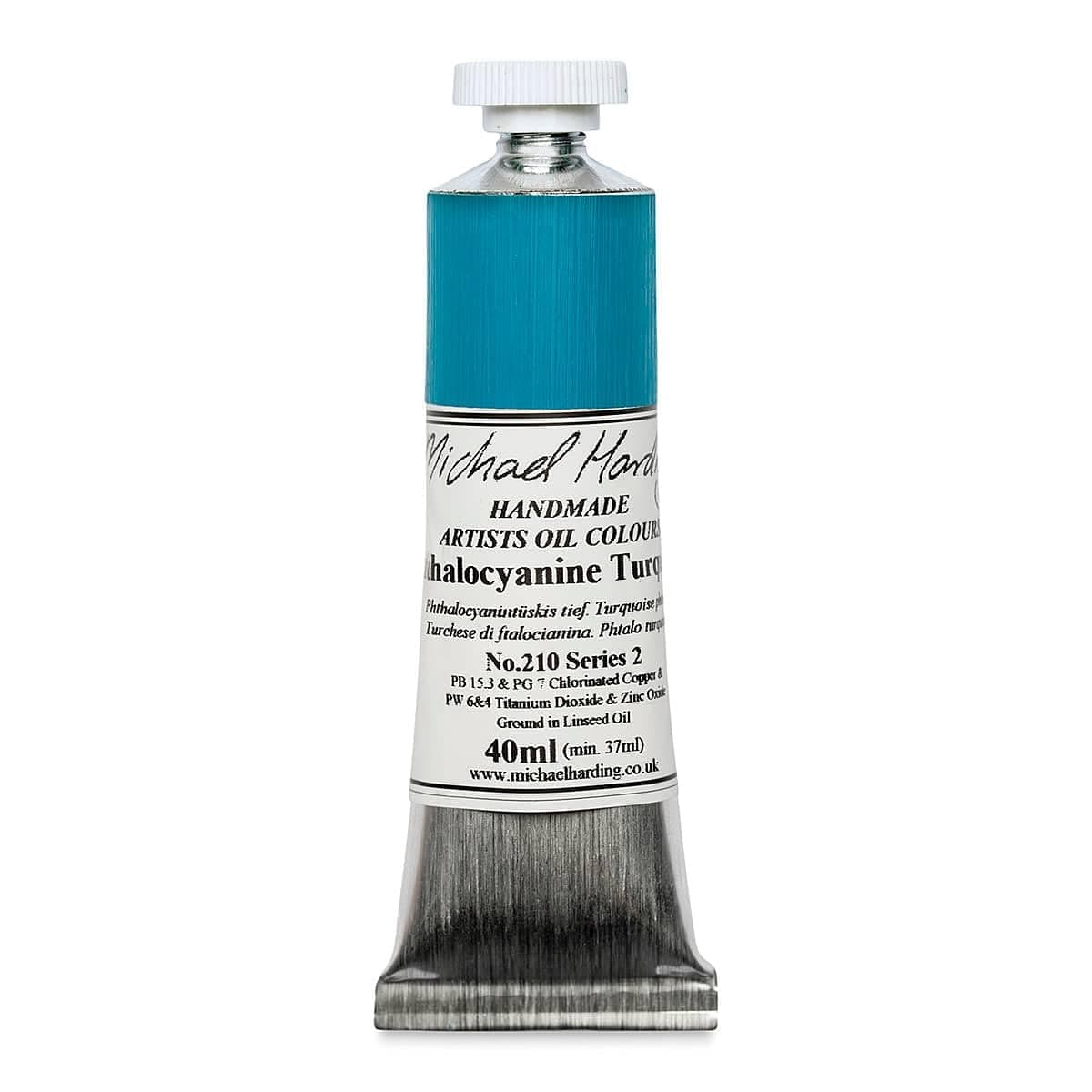 Michael Harding Oil Colour : 40ml Phthalo Turquoise
