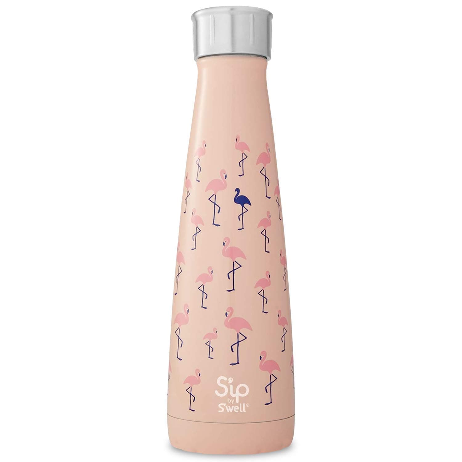 S'ip by S'well 20015-B18-05765 Pink Flamingo 15oz Water Bottle