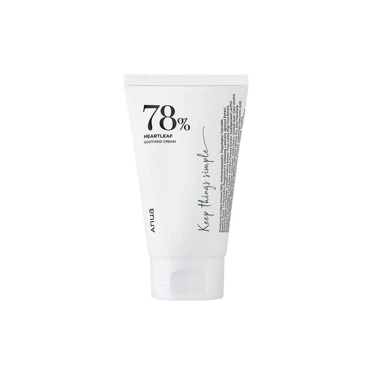 Heartleaf 70% Soothing Cream 100ml / 3.38 fl.oz. I moisturizing, soothing the skin, panthenol, ceramide, moisture barrier