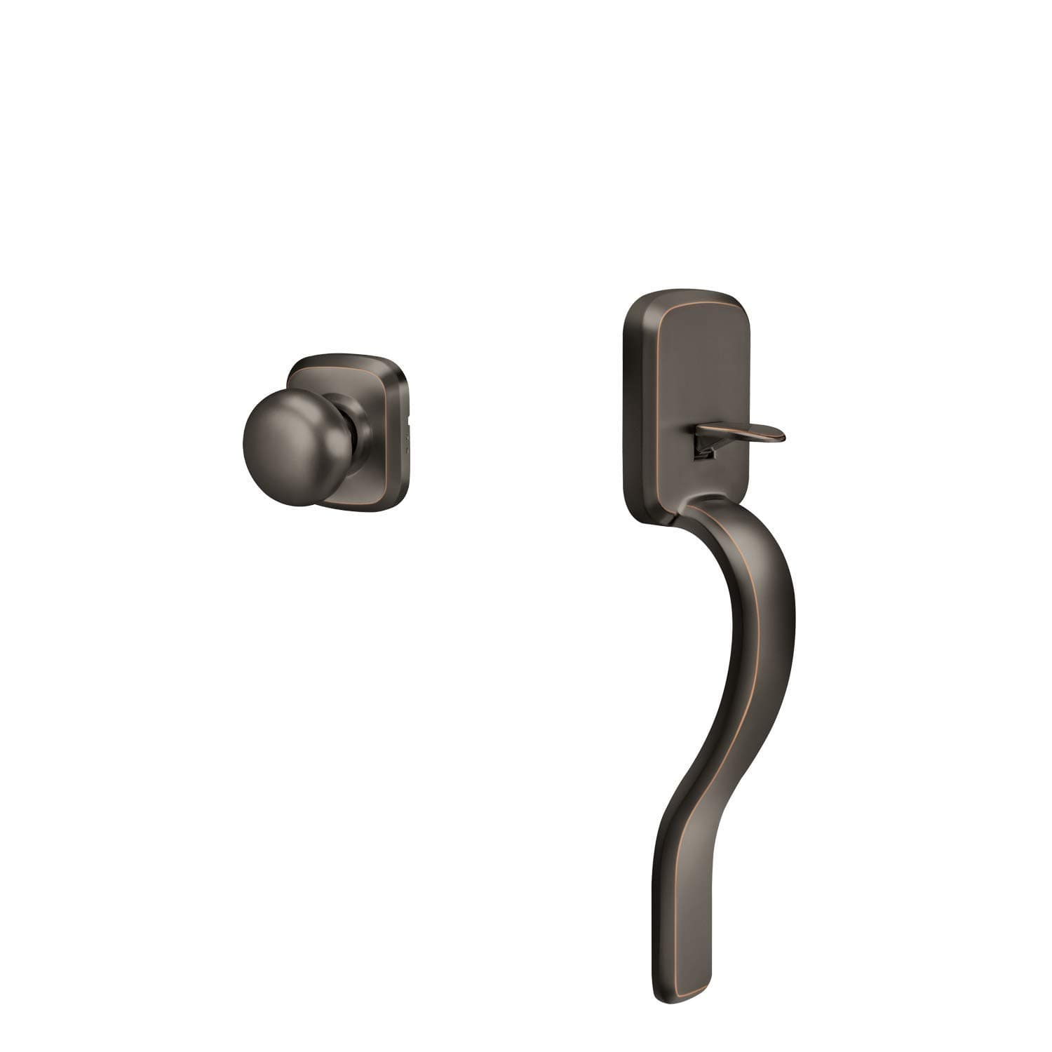 Security D7806K36K01 Ridgefield Cambridge Interior Knob, Oil Rubbed Bronze Passage Handleset, Oil-Rubbed Bronze