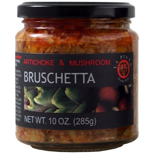 La Piana Artichoke and Mushroom Bruschetta, 10 Oz