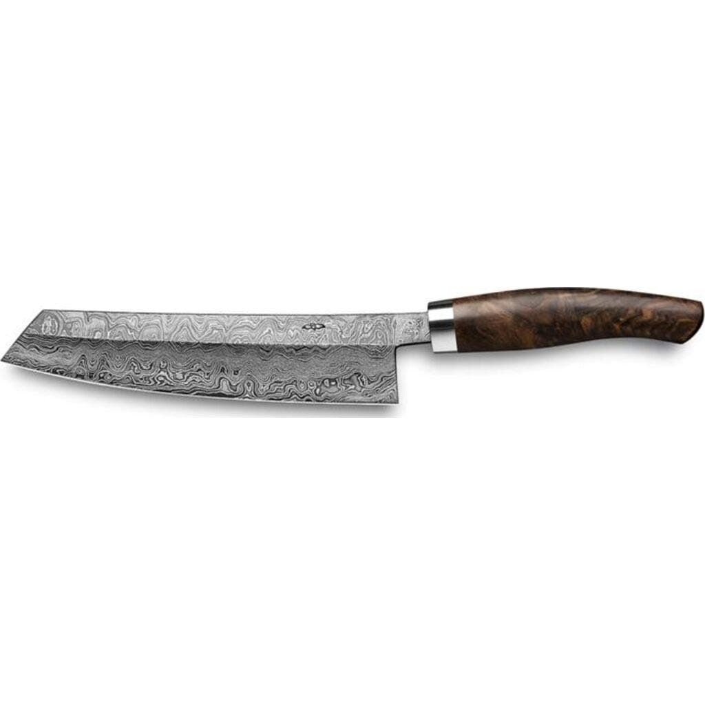 Nesmuk cook's knife Exclusive Full Damascus Walnut wood