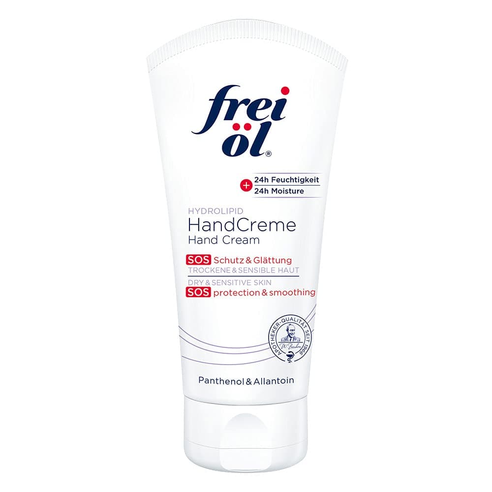frei öl® HYDROLIPID Hand Cream, Care & Protection, 24 Hour Moisture, Quick-Absorbent, Non-Greasy, 50 ml