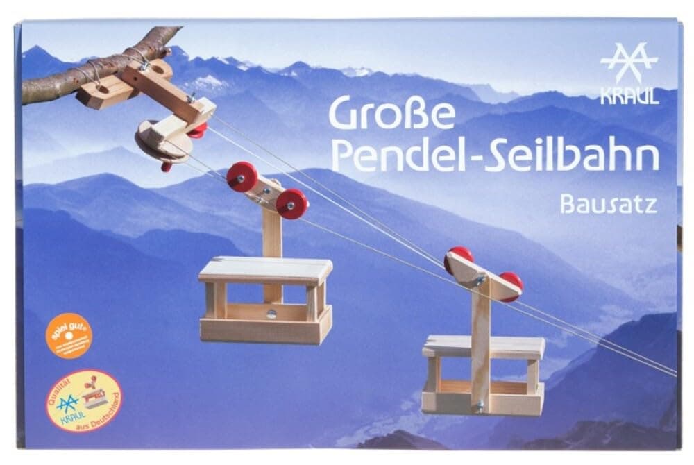 Kraul 2-Cars Plus Station Big Cable Car Set