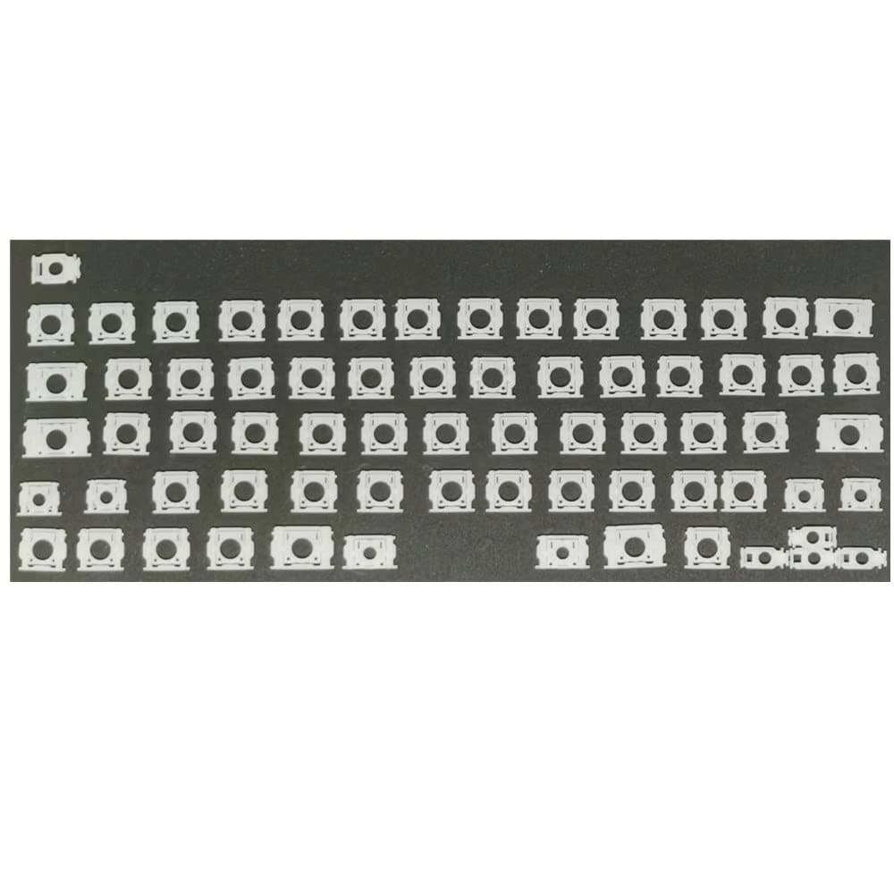 Replacement Full Keyboard Hinge Keycap Scissor Clips Set Compatible With Macbook Pro Retina 13" 16" Model A2141 A2289 A2251 2019 EMC 3348 3349 3456 Mode A2338 MYDA2LL/A M1 EMC 3578 2020 Year