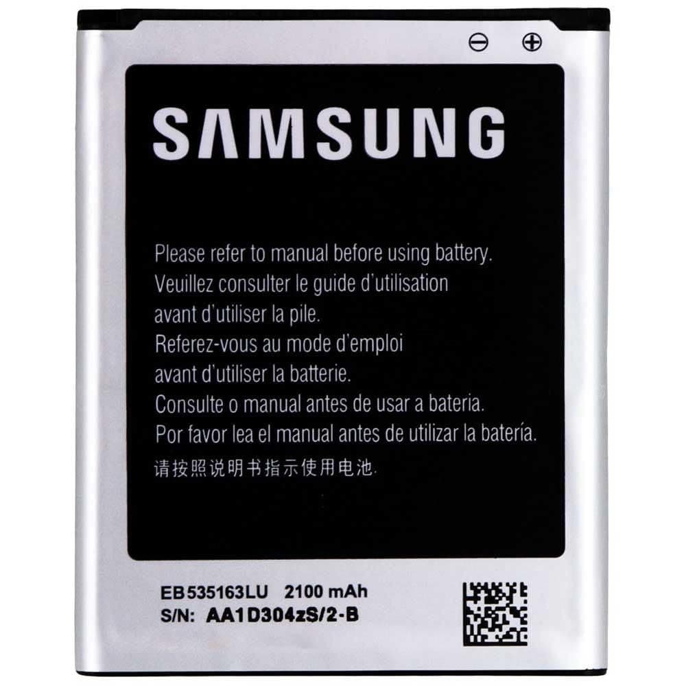 Genuine Battery Akku EB535163LU 3.8V 2100mAh Li-ion OEM for Galaxy Grand Duos GT-i9080 (NON - RETAIL PACKAGING)