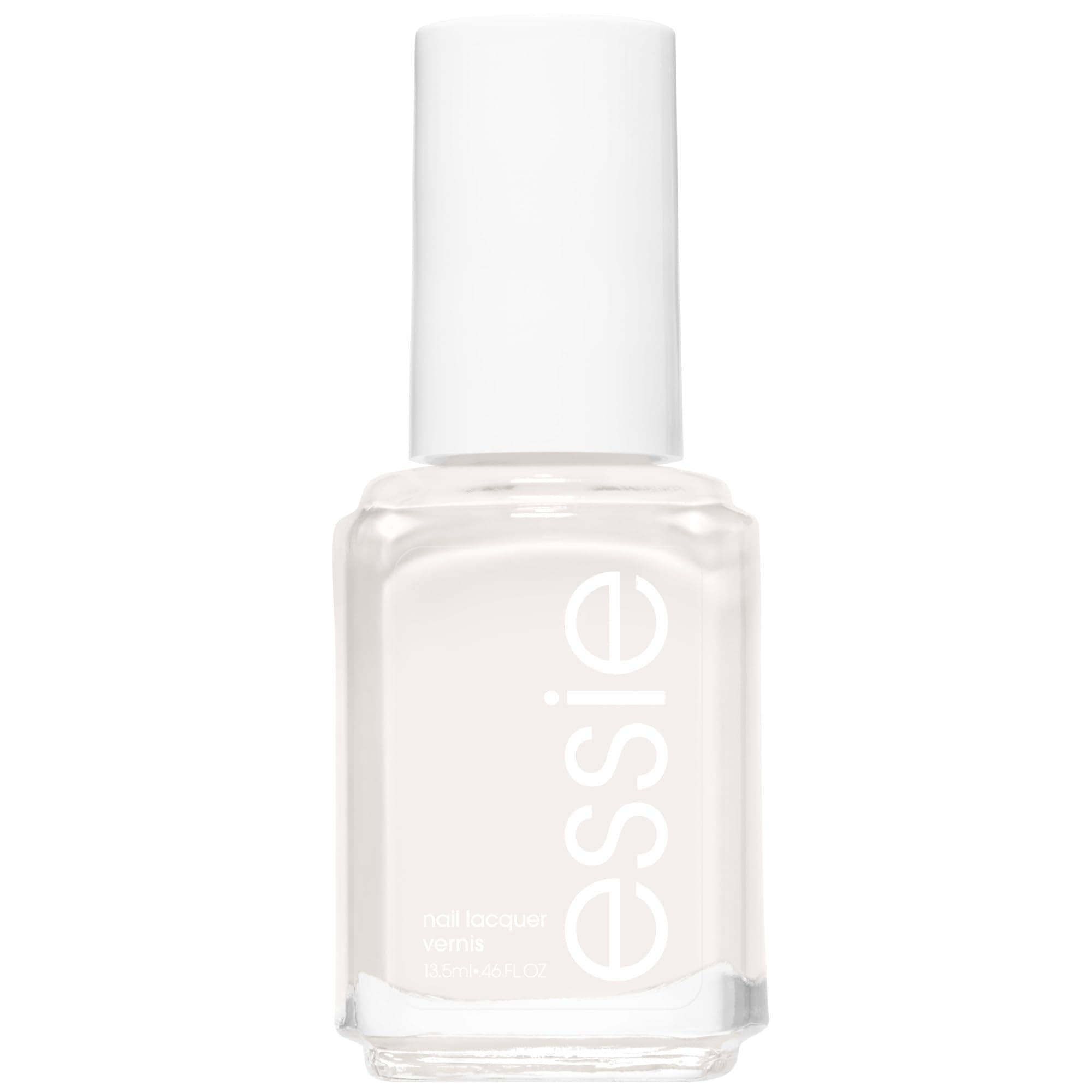 essie Salon-Quality Nail Polish, 8-Free Vegan, Ivory, Tuck It In My Tux, 0.46 fl oz