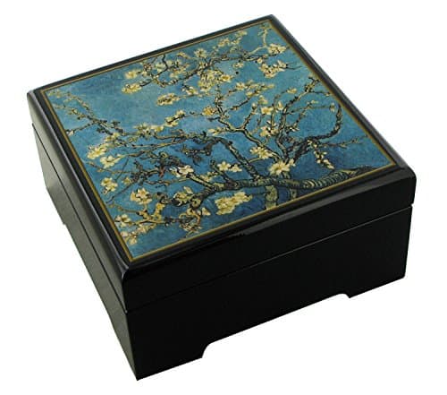 Musical box/musical jewellery box with the reproduction of a Van Gogh's painting - Canon in D major (J. Pachelbel)