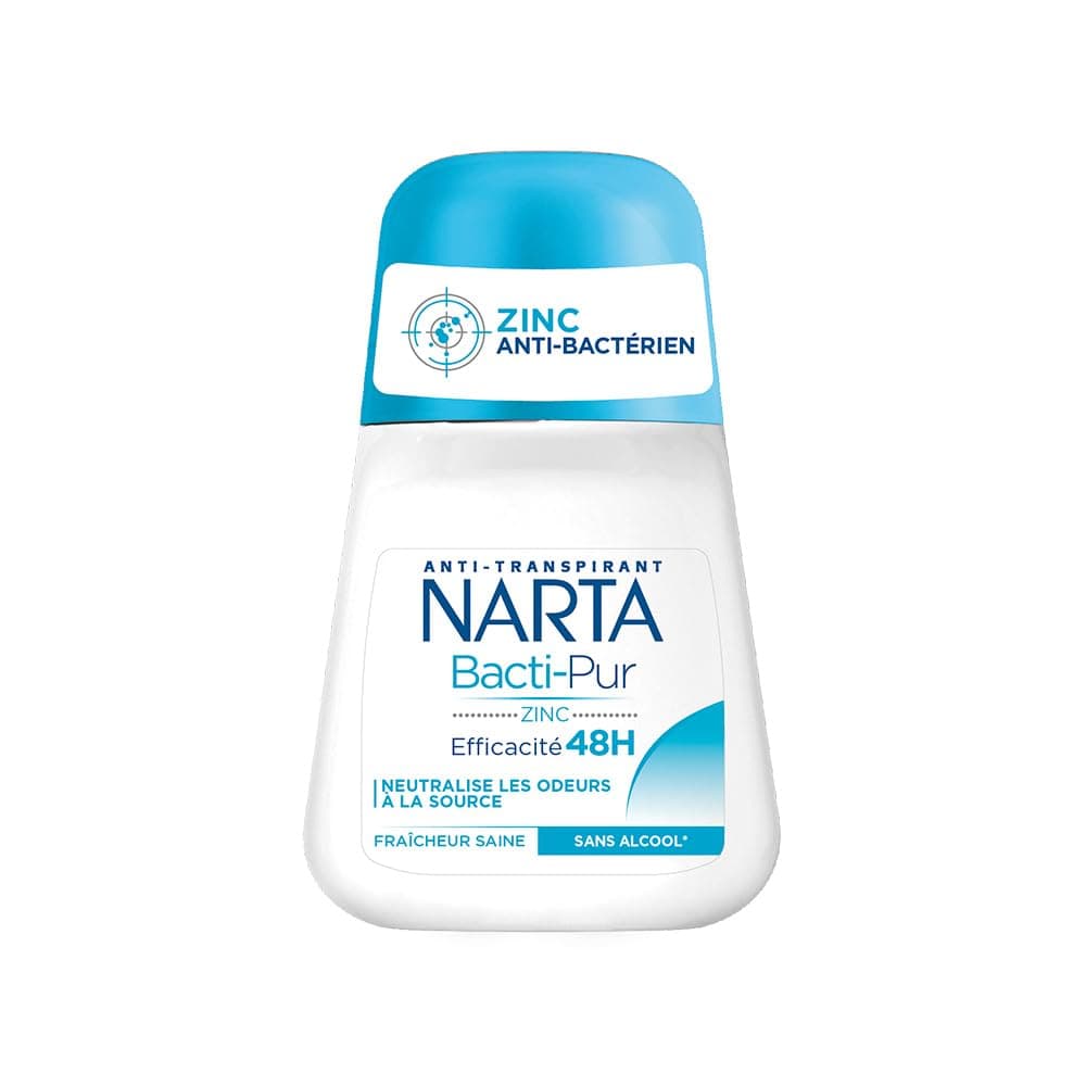 NARTA ANTI-TRANSPIRANT BACTI-PUR ZINC 48 H