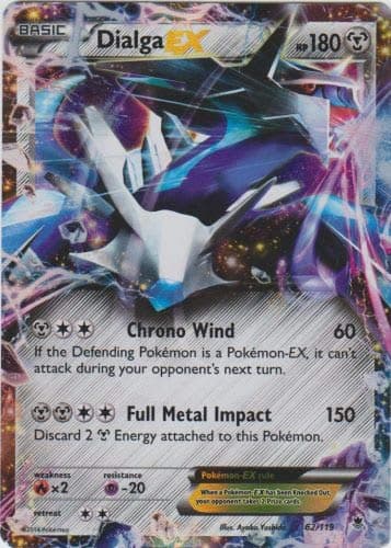 Pokemon - Dialga (62/119) - XY Phantom Forces - Holo