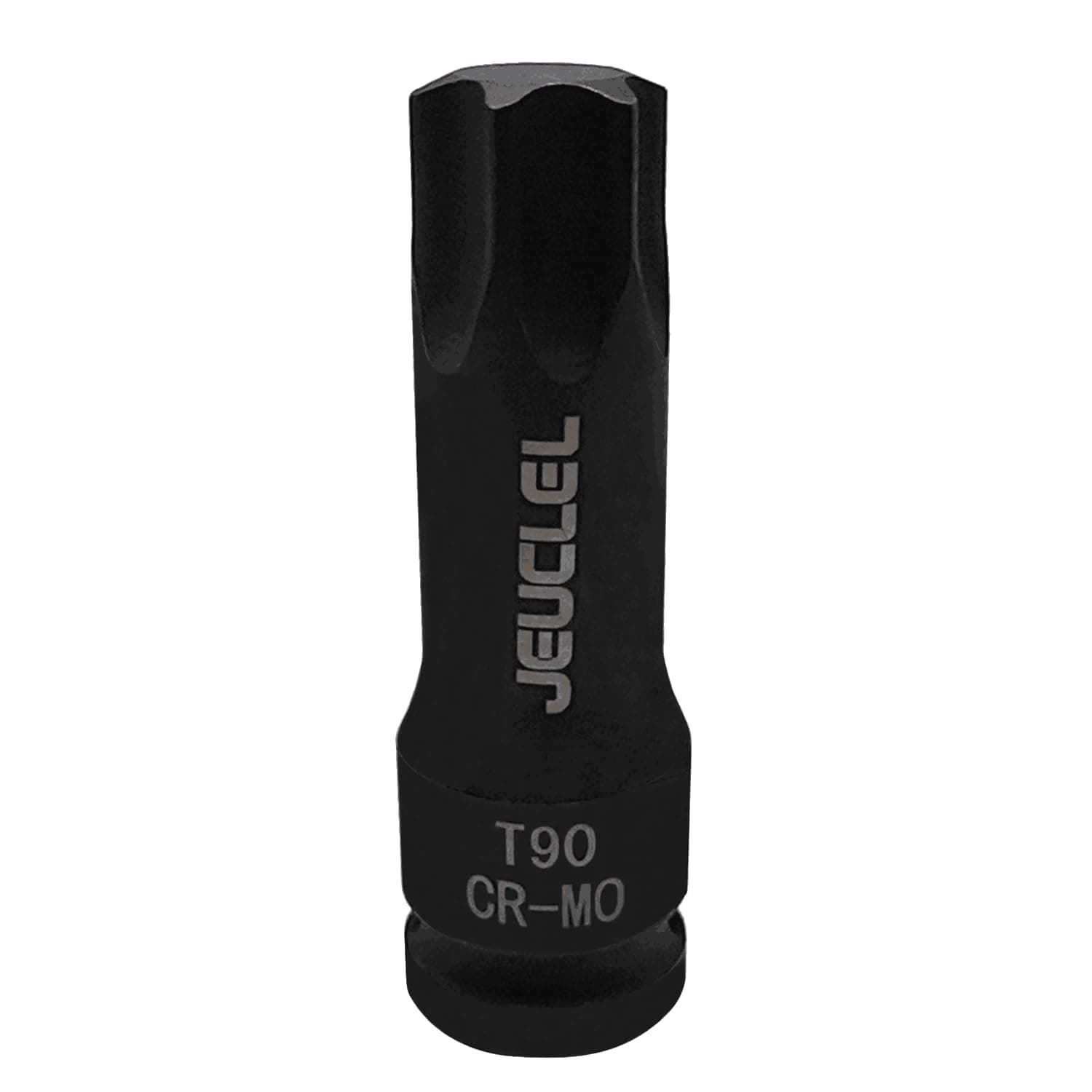 T90 Torx Bit Socket, 1/2" Drive Torx Star 6 Point Impact Bit Socket, 3-Inch, Cr-Mo Steel, Screwdriver Adapter for Electric Ratchet Wrenches Fastening Screws Hand Repair
