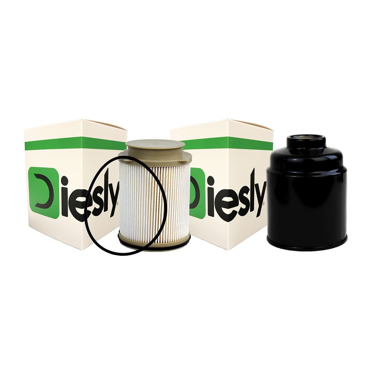 Dodge 6.7L Diesly Cummins Fuel Filter Water Separator set for '13-'18 Ram 2500 3500 4500 5500 Diesel Trucks