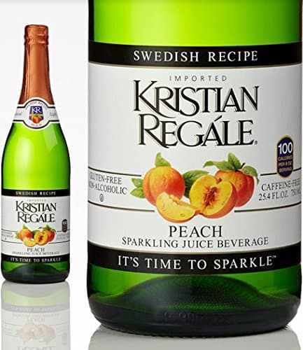 Kristian Regale Sparkling Fruit Juices 4 Packs (Peach)