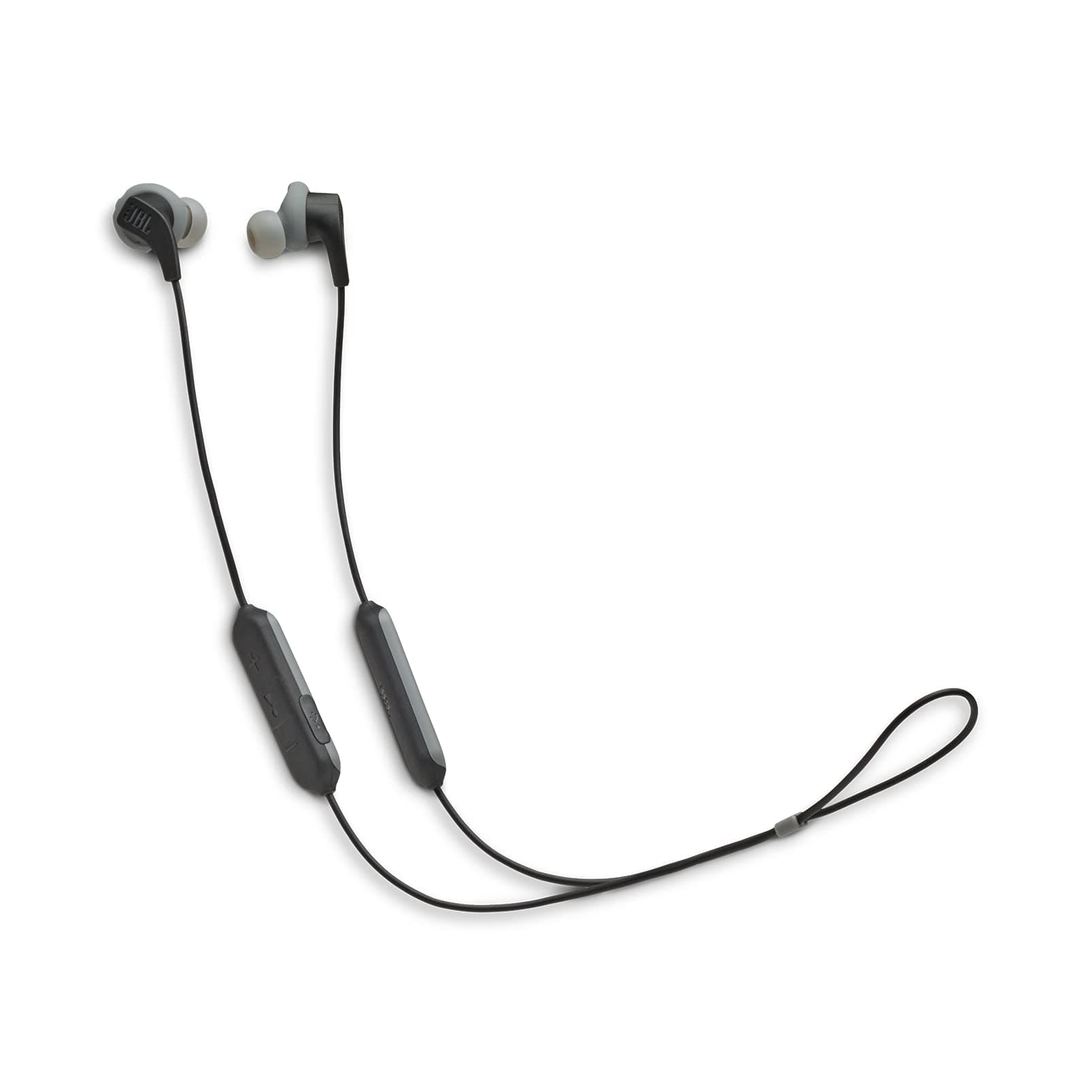 Endurance Run Sweatproof Wired Sports in-Ear Headphones - Black
