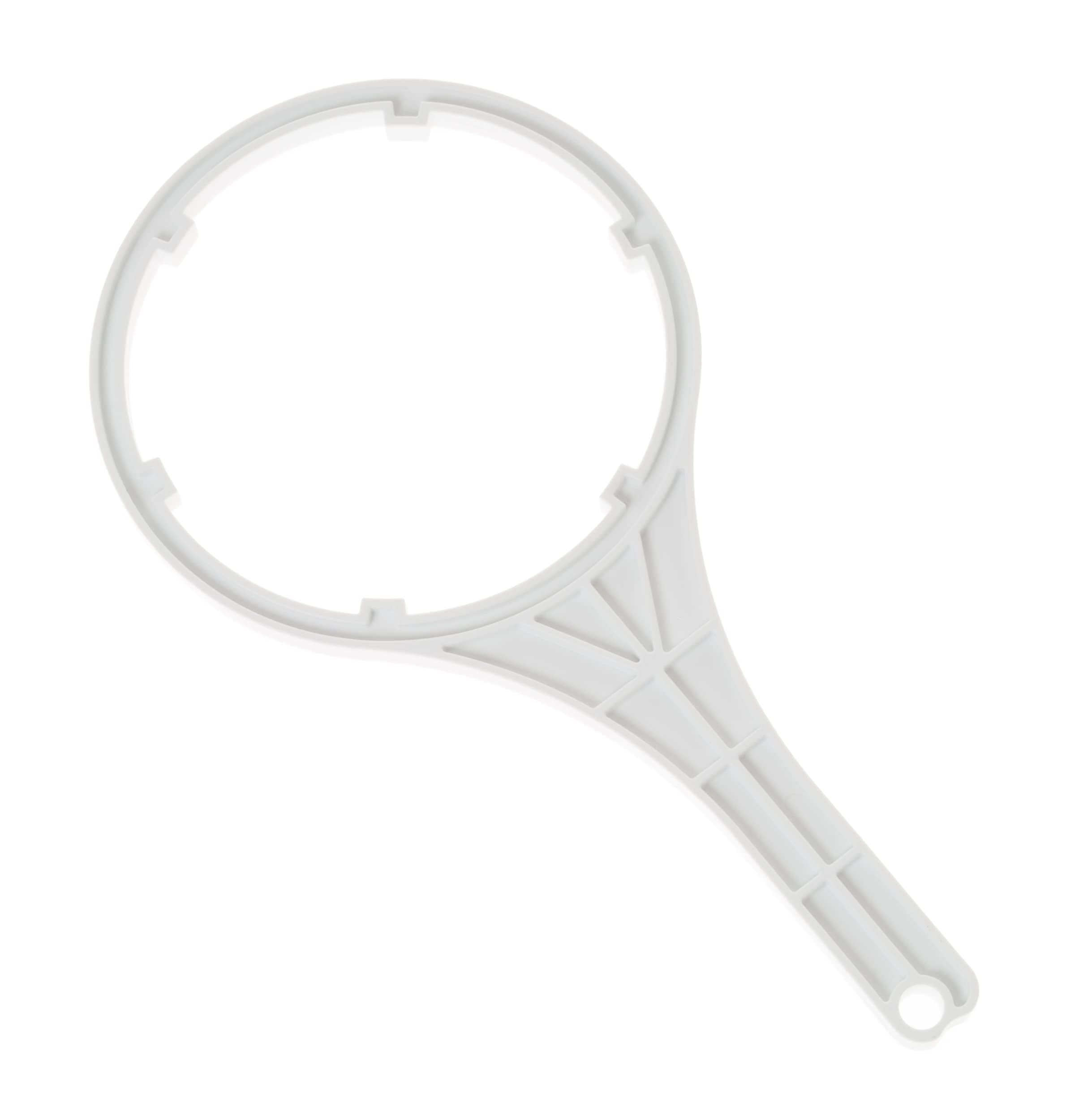 GE Plastic Water Filter Wrench | Allows for Easy Removal of At-Home Water Filtration System | Use for 1" Water Filter Systems | White | HHWRNCH (Only compatible with GXWH40L, GXWH38S, and GXWH35F )