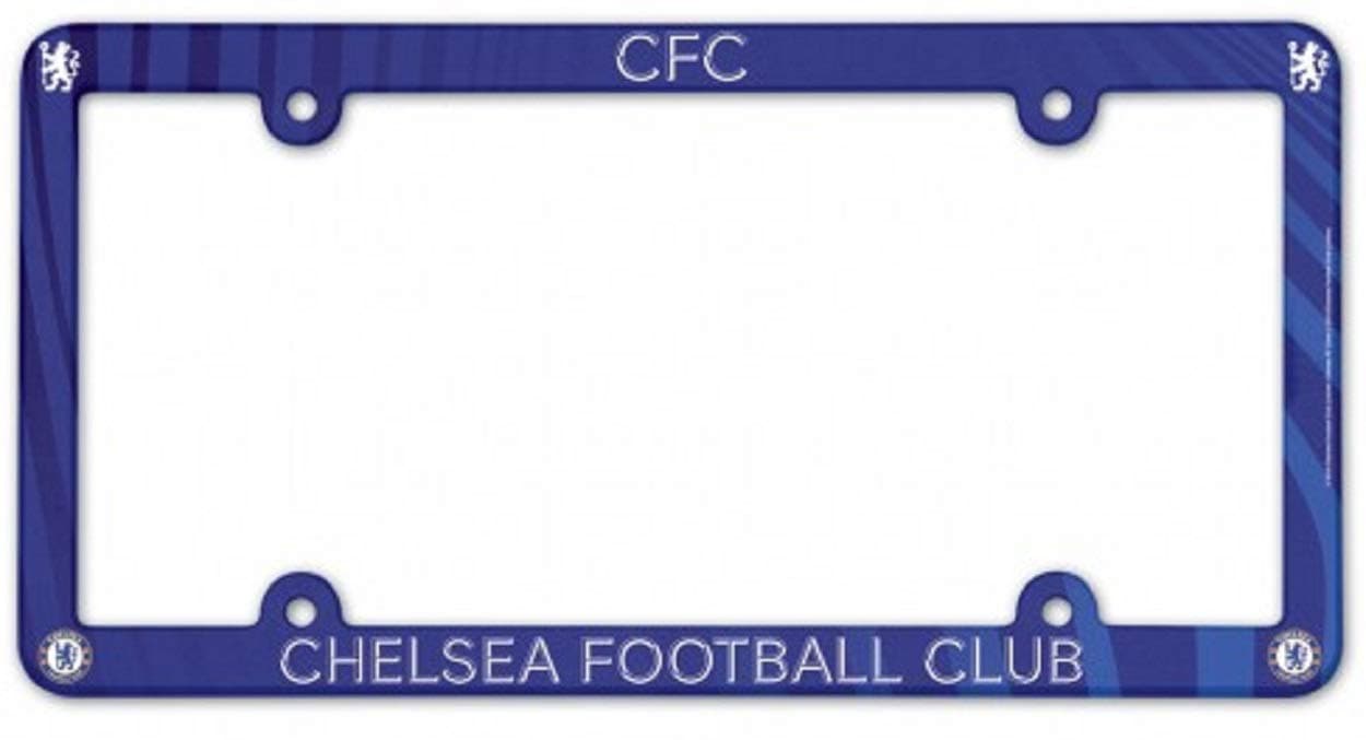 Chelsea Fc Official Soccer Plastic License Plate Frame (12 inch x 6)